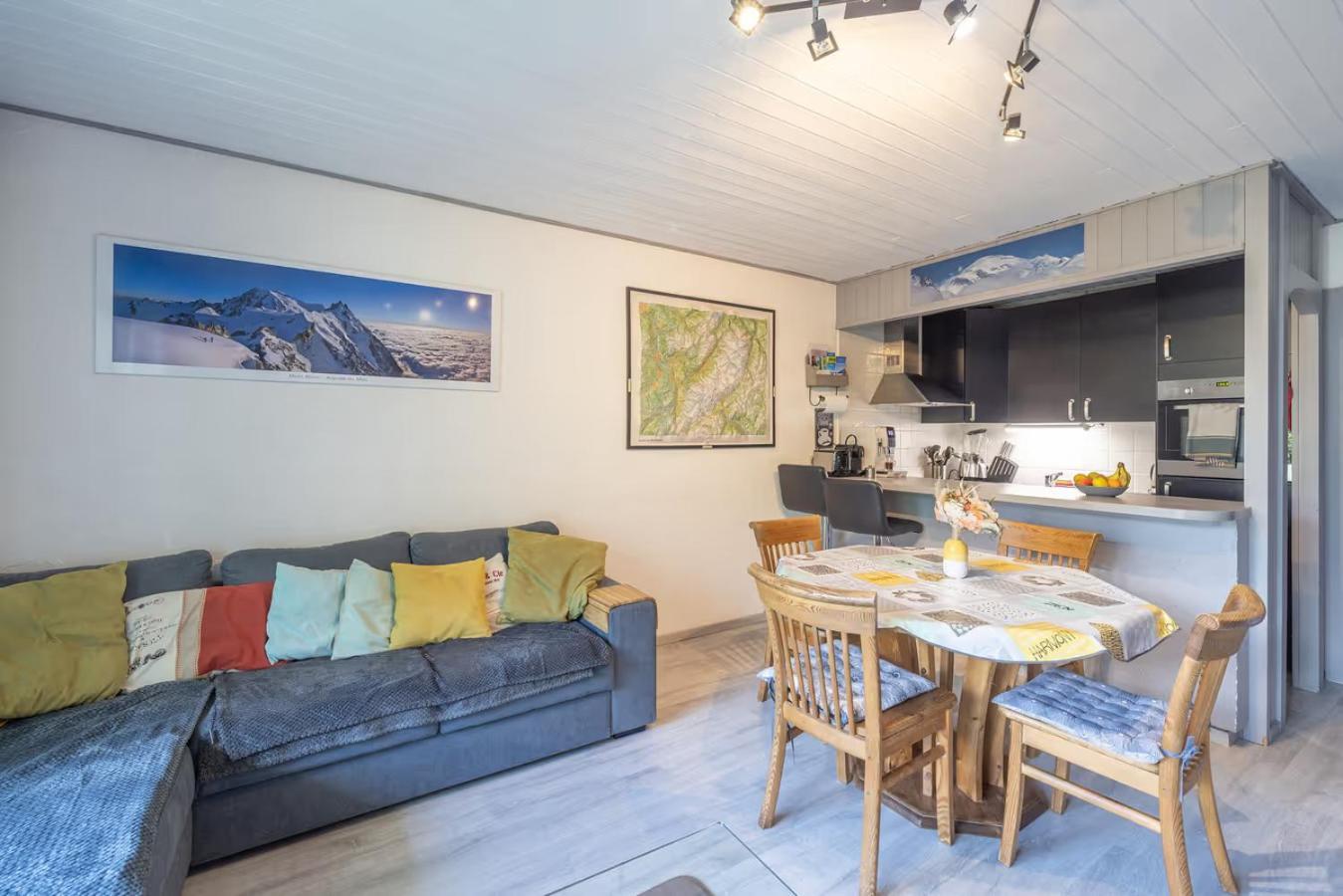 Апартаменты Chamonix Centre, 51M2, Vue Mt Blanc, 2 A 6 Pers, 2 Balcons Экстерьер фото