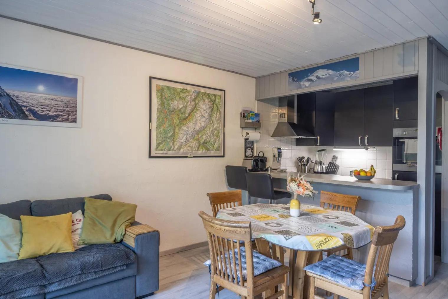 Апартаменты Chamonix Centre, 51M2, Vue Mt Blanc, 2 A 6 Pers, 2 Balcons Экстерьер фото